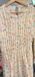 PLEATED LONG BLOUSE - DAISY SOFT YELLOW