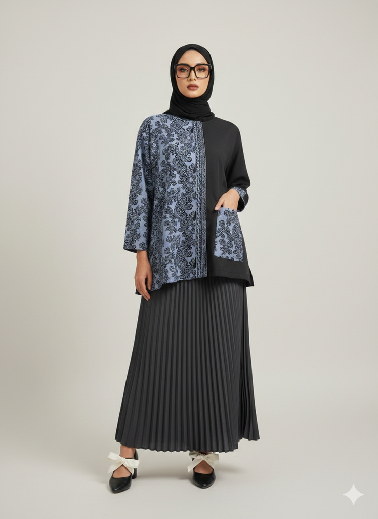MONO KLASIK BATIK - PERIWINKLE